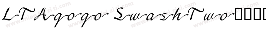 LTAgogo SwashTwo字体转换